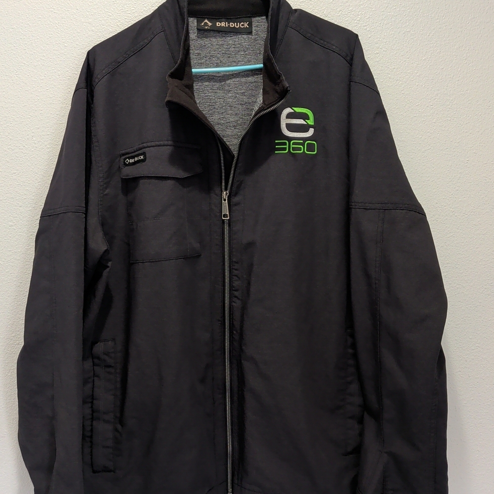 Dri Duck Men's Black Performance Jacket